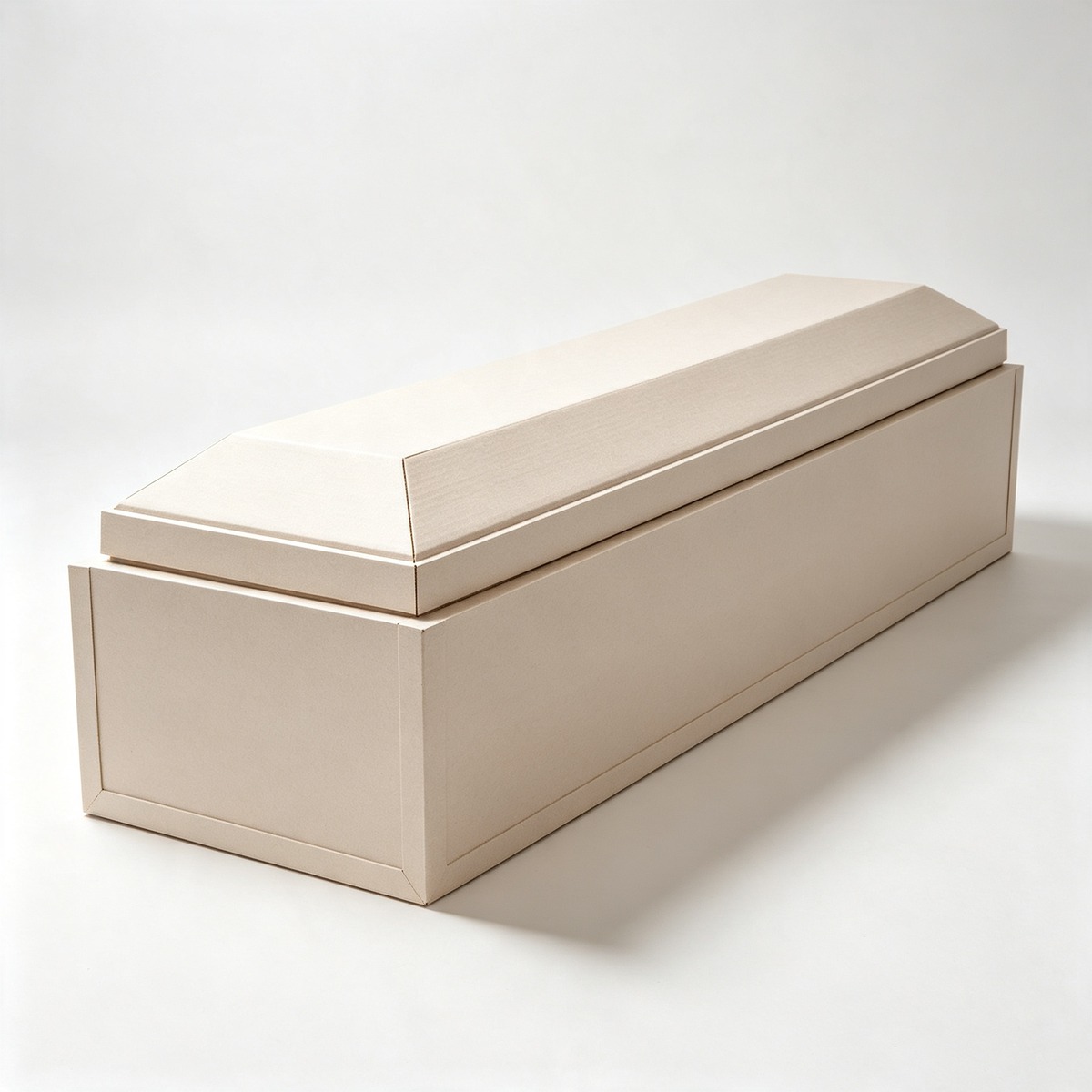 Putihuakai Honeycomb Cardboard Cremation Coffin (Zen Minimalist)